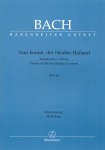 Cantata No. 62  Nun komm, der Heiden Heiland - Vocal Score
