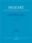 Laudate Dominum, K. 339 - Vocal Score