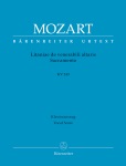 Litaniae de venerabili altaris Sacramento, K. 243 - Vocal Score