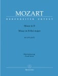 Missa brevis in B-flat major, K. 275 (272b) - Vocal Score