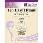 10 Easy Hymns - Cello and Piano (with Optional Violin)