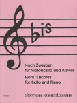 More 'Encores' - Cello and Piano