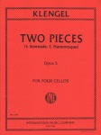 2 Pieces, Op. 5 - Cello Quartet