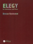 Elegy - String Bass and Piano