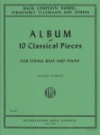 Album of 10 Classical Pieces - String Bass and Piano