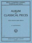 Album of  Six Classical Pieces - Violin and Viola Duet