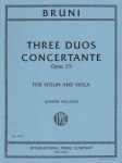 3 Duos Concertants, Op. 25 - Violin and Viola Duet