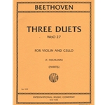 3 Duets, WoO 27 - Violin and Cello Duet