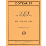 Duet in G major, Op. 4 No. 2 - Violin and Cello Duet