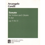 Sonata in E major, Op. 5 No. 11 - Violin and Guitar