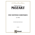 5 Viennese Serenades, K 439b - Two Violins and Cello (Parts)