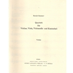 Quartett (Quartet) - String Quartet (Set of Parts)