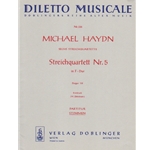 String Quartet No. 5 in F major, Perger 119 - Set of Parts