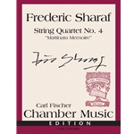 String Quartet No.4 "Mattinata Memoire" - String Quartet