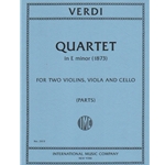 Quartet in E minor - String Quartet (Set of Parts)