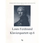 Quartet, Op. 6 - Piano, Violin, Viola and Cello