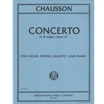 Concerto in D, Op. 21 - Violin, String Quartet and Piano