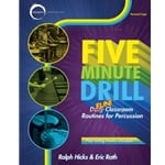 5 Minute Drill (Book/CD) - Percussion Method