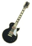 Les Paul Guitar Pin - Black