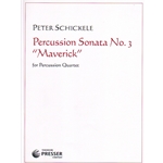 Percussion Sonata No. 3 "Maverick" - Percussion Quartet