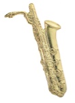 Saxophone Pin - Baritone
