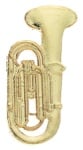 Brass Pin - Tuba