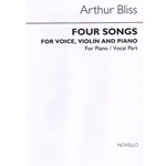 4 Songs - Voice, Violin, and Piano.