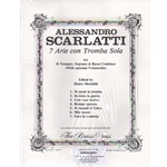 7 Arie - Trumpet in D, Soprano Voice, and Piano (with optional Cello)