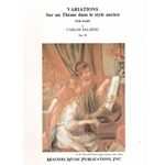 Variations on a Theme in the Old Style, Op. 30 - Harp