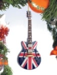 Union Jack Guitar Ornament