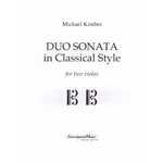 Duo Sonata in Classical Style - Viola Duet