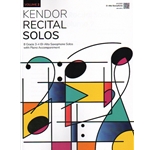 Kendor Recital Solos, Vol. 2 - Alto Sax and Piano
