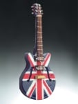 Union Jack Guitar Magnet