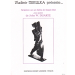 Variations sur un theme de Stepan Rak - Classical Guitar