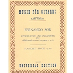 Introduction and Variation on Malborough and Flageolet Study - Classical Guitar