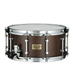 Tama S.L.P. G-Walnut 14" x 6.5" Snare Drum - Matte Black Walnut Finish