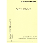 Sicilienne, Op. 78 - Sax Quartet SATB