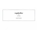 rapid.fire - Flute Unaccompanied