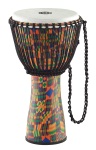 Meinl Journey Series Rope Tuned Fiberglass Djembe 12" Kenyan Quilt