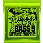 Ernie Ball 2836 Regular Slinky Nickel Wound 5-String Bass Strings - 45-130 Gauge