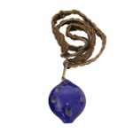 DOBANI Soprano Ocarina w/ Braided Necklace D5 - Blue