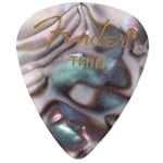 Fender Premium Celluloid Picks, 351 Shape - Thin, Abalone, 12-Pack