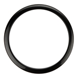 Bass Drum O's 6" Black Drum O HBL6