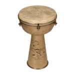 Mid-East Metal Doumbek w/ Fiberskyn Head and Internal Jingles 8"x14"