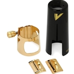 Vandoren LC08P Optimum Tenor Sax Gold Ligature & Plastic Cap