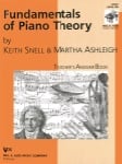 Fundamentals of Piano Theory: Level 6 Answer Book
