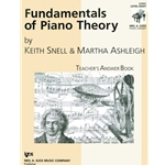 Fundamentals of Piano Theory: Level 8 Answer Book