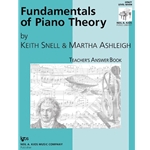 Fundamentals of Piano Theory: Level 7 Answer Book