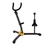 Hercules Alto/Tenor Saxophone and Soprano Sax Stand with Bag