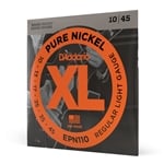 D'Addario XL Pure Nickel 10-45 Regular Light Electric Guitar Strings